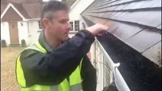 How to Keep Your Gutters Clean in the Rain Using GutterBrush | Gutter Maintenance Tutorial