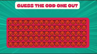 Find the ODD One Out | Emoji Quiz | Easy, Medium, Hard, Impossible