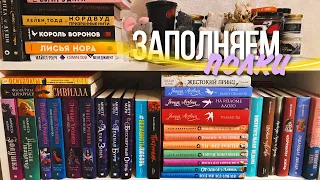 ЗАПОЛНЯЕМ КНИЖНЫЕ ПОЛКИ! 🔥📚 ВЫ ДОЖДАЛИСЬ