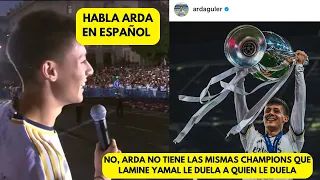 Arda Güler habla en ESPAÑOL y la POLÉMICA de ¿sí es campeón sin haber jugado?