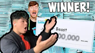 First time watching Mr. Beast “ I spent $1,000,000 on lottery tickets and WON” PART: 1 of 3