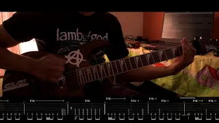 Lamb of God - Resurrection Man (Guitar Cover) + Screen Tabs | AKR1