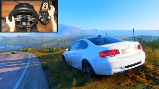 BMW M3 E92 - Forza Horizon 5 | Logitech G27 Steering Wheel Gameplay