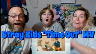 FAMILY REACTS TO "Stray Kids "Time Out" M/V"