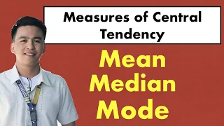 Mean, Median and Mode - Measures of Central Tendency of Ungrouped Data by @MathTeacherGon