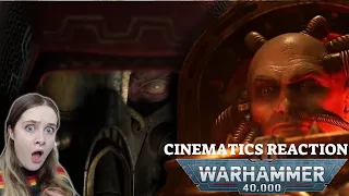 THE BEST WARHAMMER CINEMATICS YET?! | REACTING TO WARHAMMER 40,000 CINEMATICS/TRAILERS