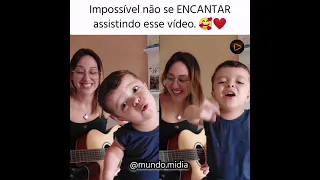 Balão mágico Marília Mendonça e filho