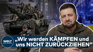 RUSSISCHE GROßOFFENSIVE? Selenskyj ruft Zivilisten zur Flucht aus Osten des auf | UKRAINE-KRIEG