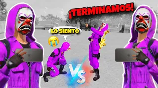 EL 1 VS 1 CONTRA MI NOVIA QUE HIZO QUE TERMINÁRAMOS 💔 *SE PUSO BIEN TÓXICO* Free Fire