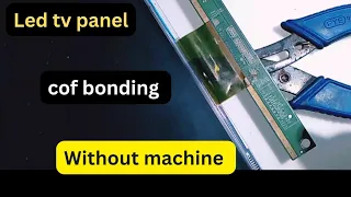 manually cof bonding process 2