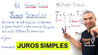 APRENDA JUROS SIMPLES EM 6 MINUTOS