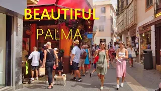 PALMA DE MALLORCA Spain 🇪🇸 🔴 NEW Beautiful City Walking Tour in Balearic Islands [4K UHD]