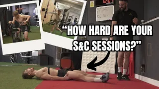 Brutal conditioning test | Ben Woolliss s&c session ft Jordan Webster