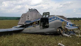 Мінуснули на славу! У мережі показали відео місця падіння збитого вагнерівцями ІЛ-22