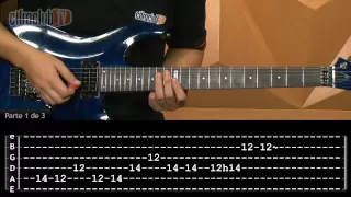 For Whom The Bell Tolls - Metallica (aula de guitarra completa)