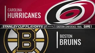 Hurricanes vs Bruins   ECF  Game 1   May 9,  2019