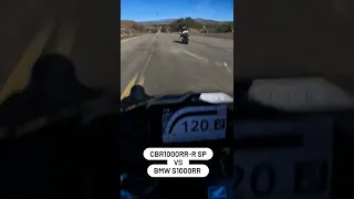 Onboard Fireblade RRR vs BMW S1000RR