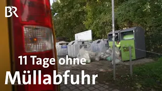 Elf Tage ohne Entsorgung: Das Müll-Experiment in Straubing | Umwelt | Schwaben & Altbayern | BR