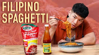 Making the Filipino Spaghetti of My Childhood