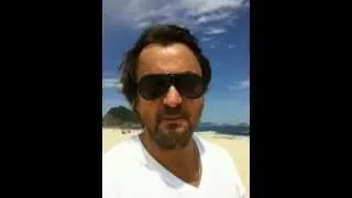 Unbelievable! Henri Leconte presenting Rio de Janeiro Beach December 2012