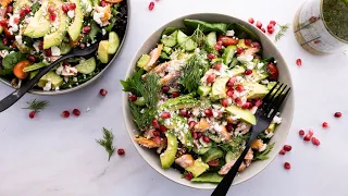 Avocado Smoked Salmon Salad