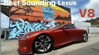 LC500 Lexus gets GtHaus Mid pipe exhaust Upgrade