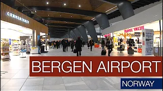 BERGEN Airport in 4K | NORWAY 🇳🇴 🇳🇴