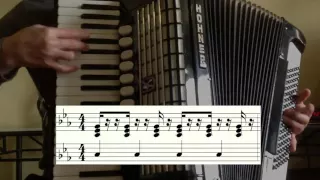 Accordion Rhythm Pattern 332 variation #1