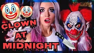 CLOWN AT MIDNIGHT! | SCARY STORY!