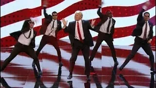 DONALD TRUMP Makes Backstreet Boys Great Again | Judge Cuts | America's Got Talent 2017