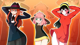 🧡 Zero Two Dodging | Spy x Family Compilation