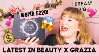 Latest in Beauty x Grazia Beauty Box!! Unboxing & Review!!