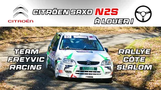 Louer une Citroën Saxo N2S de Course ! - Team Freyvic Racing