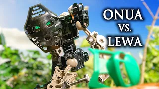 Onua vs  Lewa - BIONICLE Stop Motion