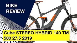 Cube STEREO HYBRID 140 TM 500 27.5 2019: Bike review