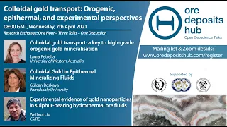 ODH 78: Colloidal gold transport: Orogenic, epithermal, and experimental perspectives - REX
