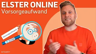 Anlage Vorsorgeaufwand in ELSTER online | ELSTER online Tutorial zur Steuererklärung 2022