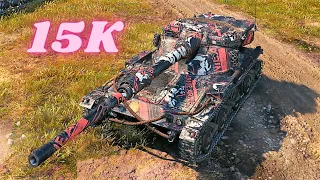 Manticore  15K Spot Damage World of Tanks Gameplay (4K)