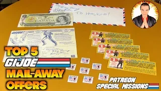 Patreon Special Missions: Top 5 G.I. Joe Mail-Away Offers