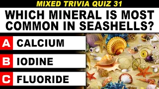 50 General Knowledge Questions Only A Sharp Brain Can Answer | Daily Trivia Quiz Round 31