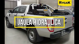 Jaula Antivuelco Grúa Pluma Hidráulica Para Pick Up Rygak