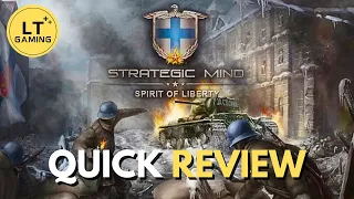 Strategic Mind: Spirit of Liberty - Quick Review