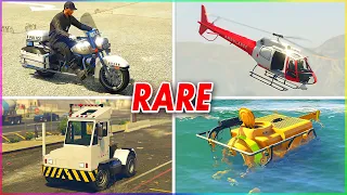 *SOLO* How To Get ALL Rare Vehicles In GTA 5 Online! (All Rare Vehicle Locations Guide)