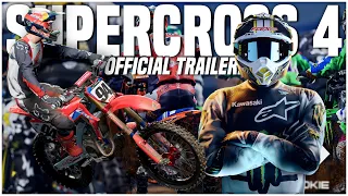 The Supercross 4 Announcement Trailer - New Career Mode, Customization, & Ken Roczen Returns!