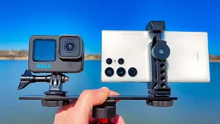 GoPro HERO 10 vs Samsung Galaxy S22 Ultra!