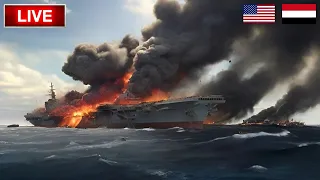 сегодня силы хуситов уничтожили крупнейший авианосец США в Красном море