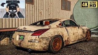 Rebuilding a NISSAN 350Z in NFS Unbound - Logitech G923