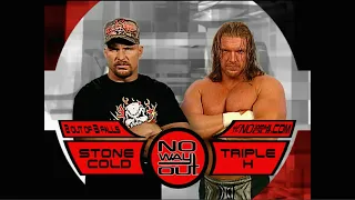 Story of Stone Cold vs Triple H | No Way Out 2001