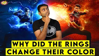 Why Did Shang Chi's RINGS Change Color? || ComicVerse