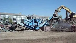 Terex Pegson 4242 SR & Conveyors on Recycle